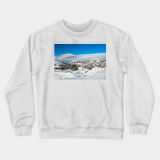 Courchevel 1850 Three Valleys French Alps France Crewneck Sweatshirt